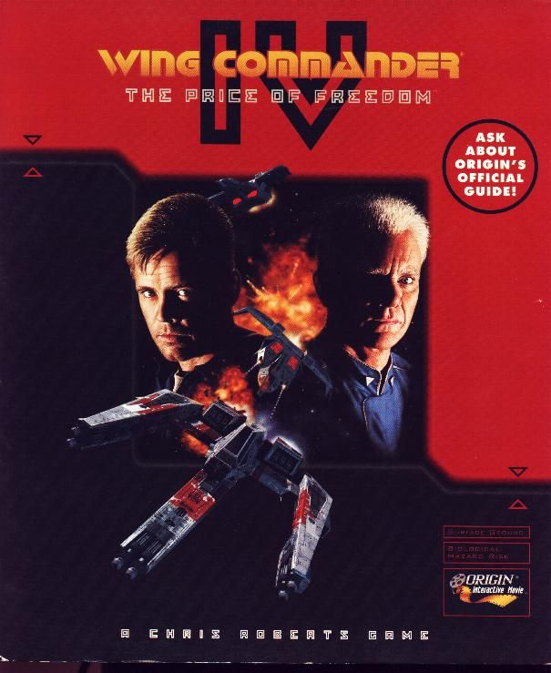 Wing Commander IV The Price of Freedom box art for Playstation